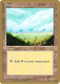 Plains (C) - 1996 Bertrand Lestree (4ED) (WCD-) - Pro Tour Collector Set