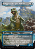 Babygodzilla, Ruin Reborn - Pollywog Symbiote (IKO-372) - Ikoria: Lair of Behemoths / Babygodzilla, Ruin Reborn (Borderless) Foil
