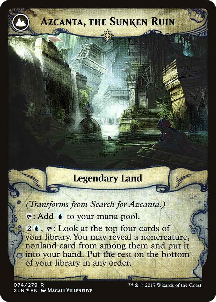 Search for Azcanta (PRE-74S) - Ixalan Promos: (compasslanddfc) Foil