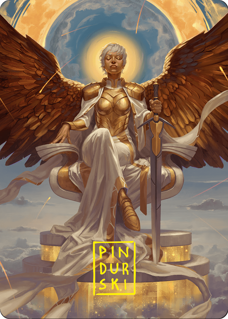 Herald of Eternal Dawn // Herald of Eternal Dawn (AFDN-027) - Foundations Art Series (Borderless)
