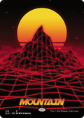 Mountain (418) (SLD-418) - Secret Lair Drop (Borderless) Foil