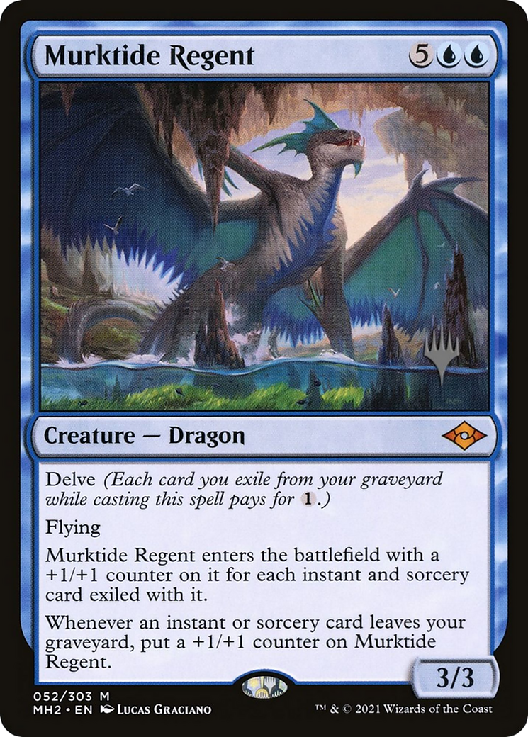 Murktide Regent (PPMKM-052) - Modern Horizons 2 Promos