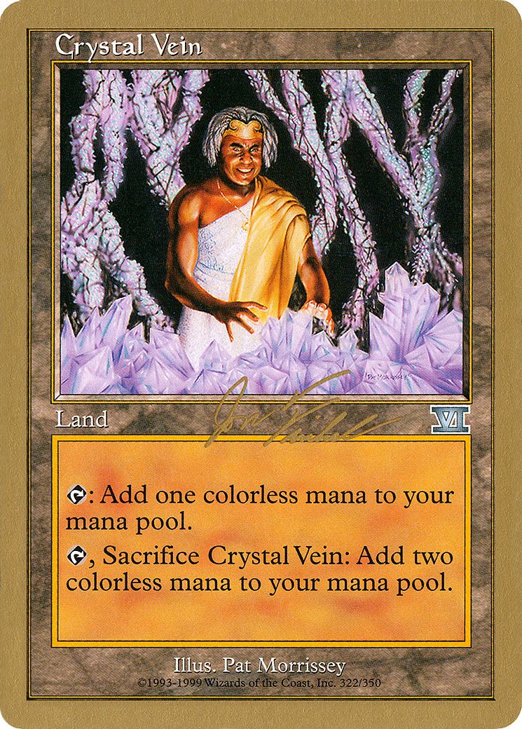 Crystal Vein - 2000 Jon Finkel (6ED) (WCD-) - World Championship Decks 2000