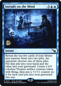 Intrude on the Mind (PRE-061) - Murders at Karlov Manor Promos Foil