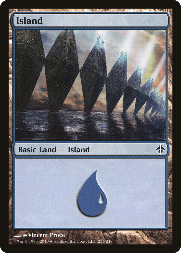 Island (236) (ROE-236) - Rise of the Eldrazi