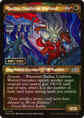 Radha, Coalition Warlord (Serial Numbered) (MUL-185) - Multiverse Legends: (Showcase) Foil