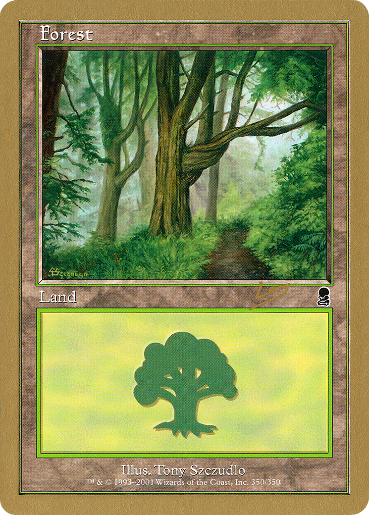 Forest (350) - 2002 Raphael Levy (ODY) (WCD-RL350) - World Championship Decks 2002