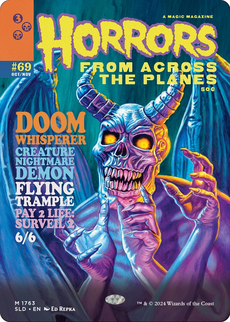 Doom Whisperer (SLD-1763) - Secret Lair Drop (Borderless)