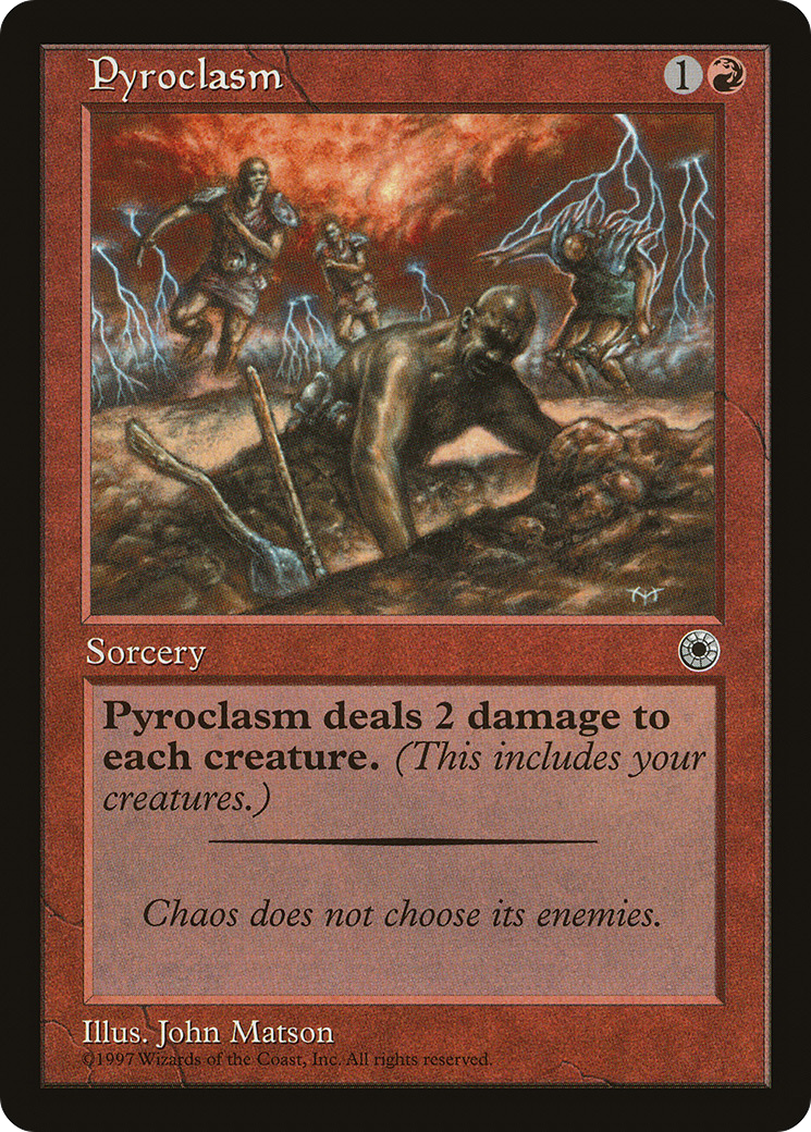 Pyroclasm (POR-) - Portal
