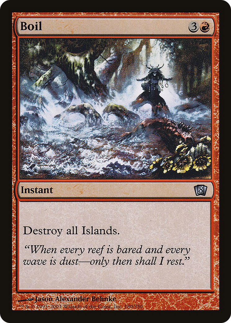 Boil (8ED-180) - 8th Edition Foil