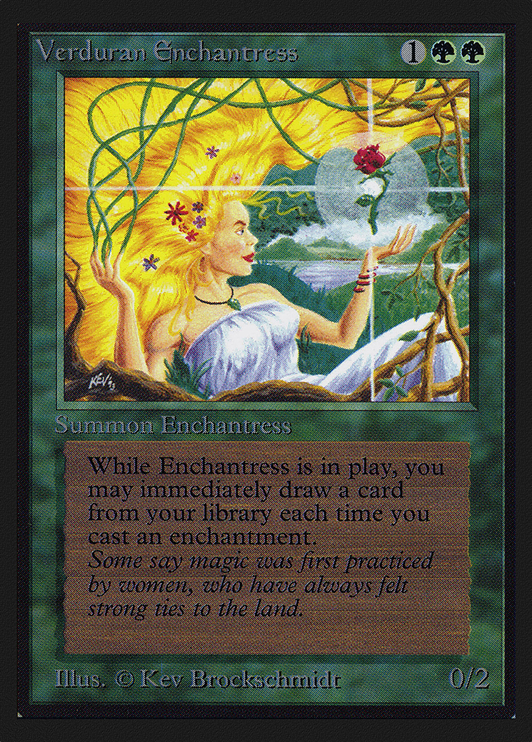 Verduran Enchantress (CE) (CED-) - Collectors' Edition