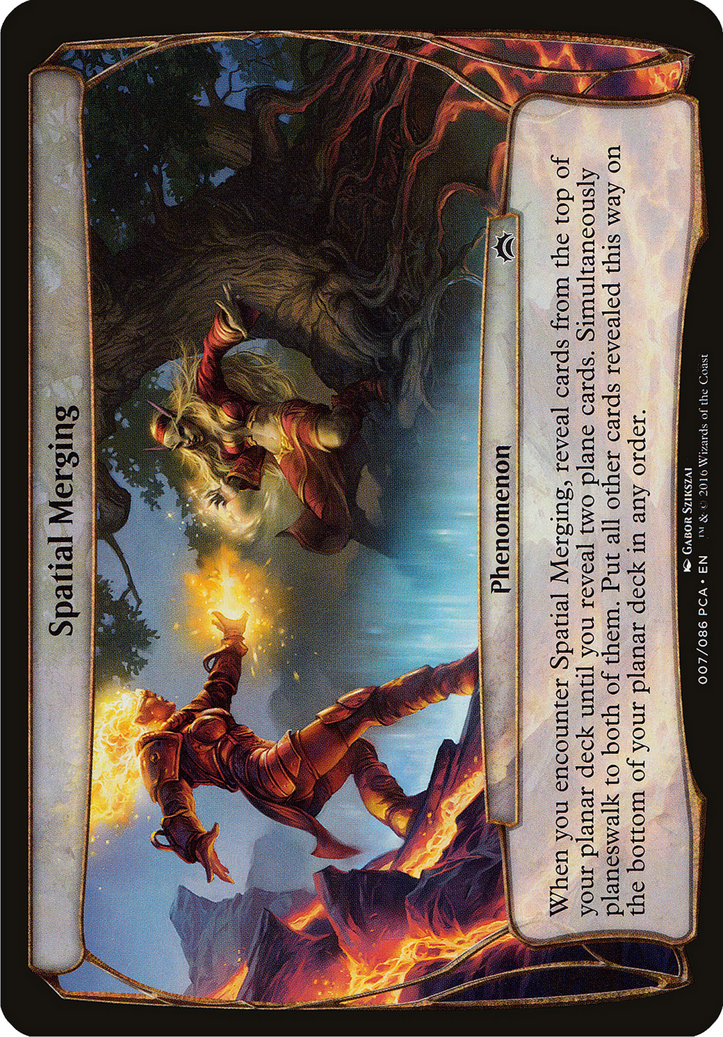 Spatial Merging (Planechase Anthology) (OVER-) - Planechase Anthology Planes
