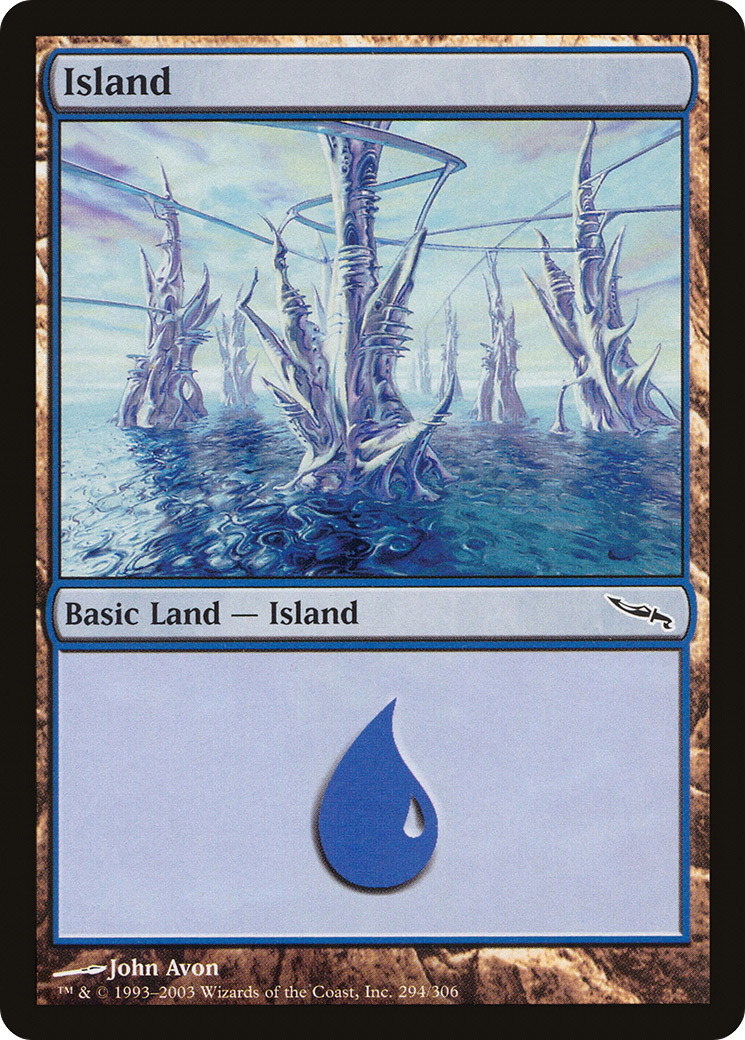 Island (294) (MRD-294) - Mirrodin