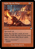 Light Up the Stage (Retro Frame) (RVR-338) - Ravnica Remastered