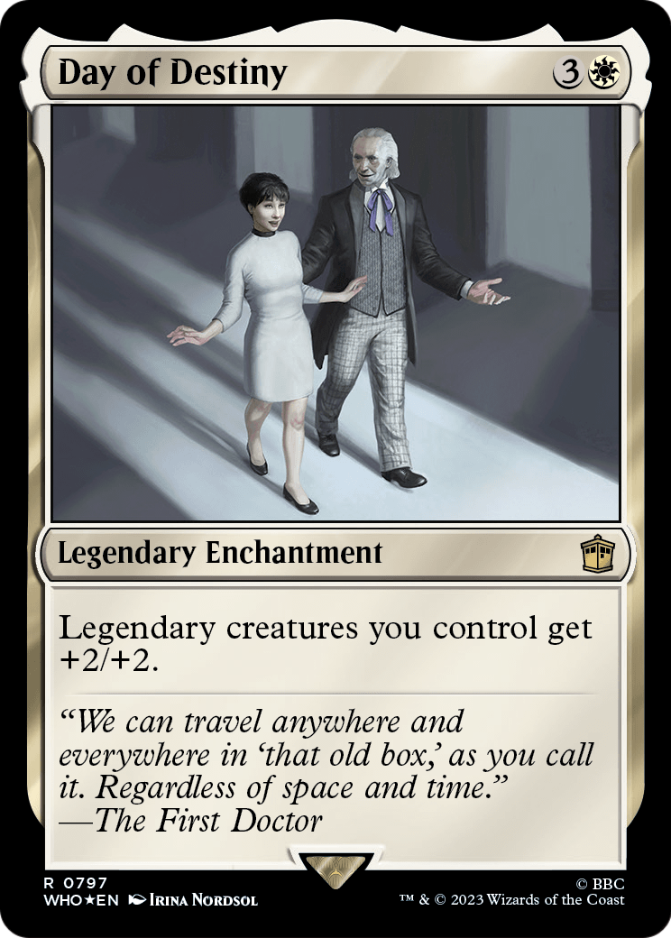 Day of Destiny (Surge Foil) (WHO-797) - Doctor Who Foil
