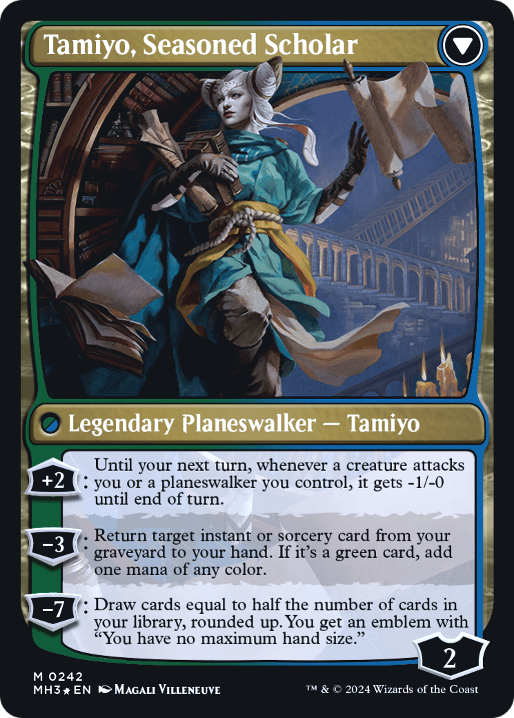 Tamiyo, Inquisitive Student (PRE-242) - Modern Horizons 3 Promos Foil