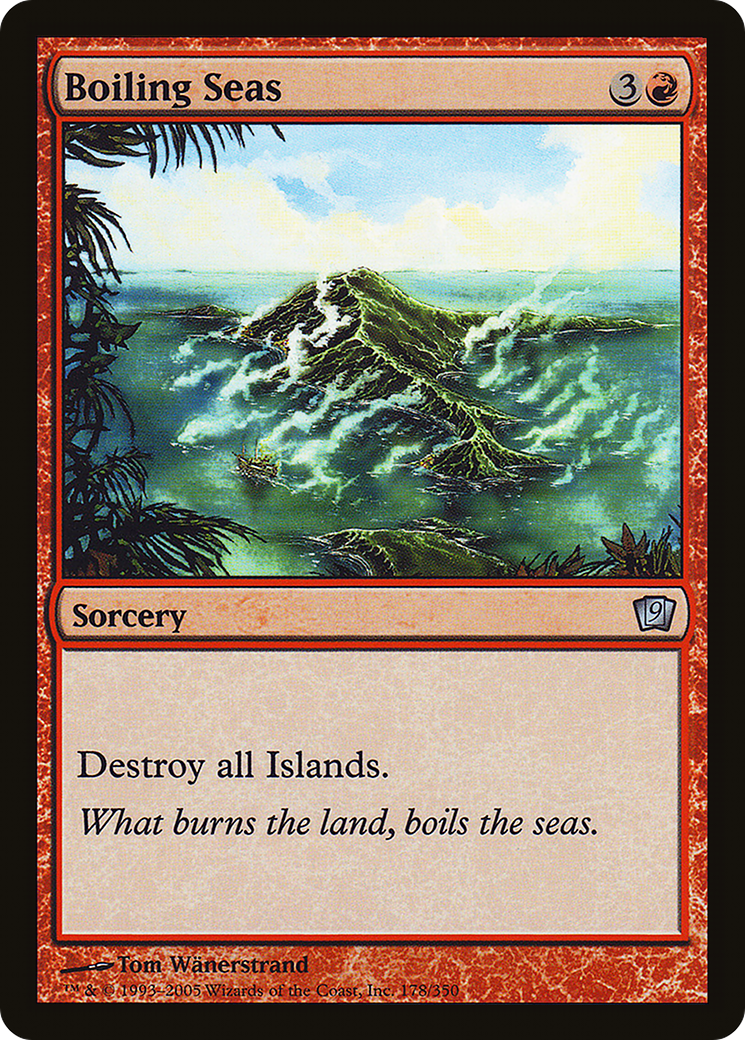 Boiling Seas (9ED-178) - 9th Edition