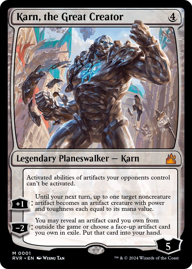 Karn, the Great Creator (RVR-001) - Ravnica Remastered
