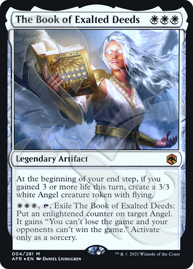 The Book of Exalted Deeds (AFR&-04A) - Adventures in the Forgotten Realms Promos Foil