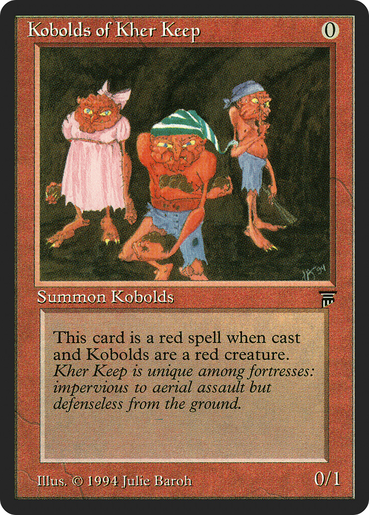 Kobolds of Kher Keep (LEG-) - Legends
