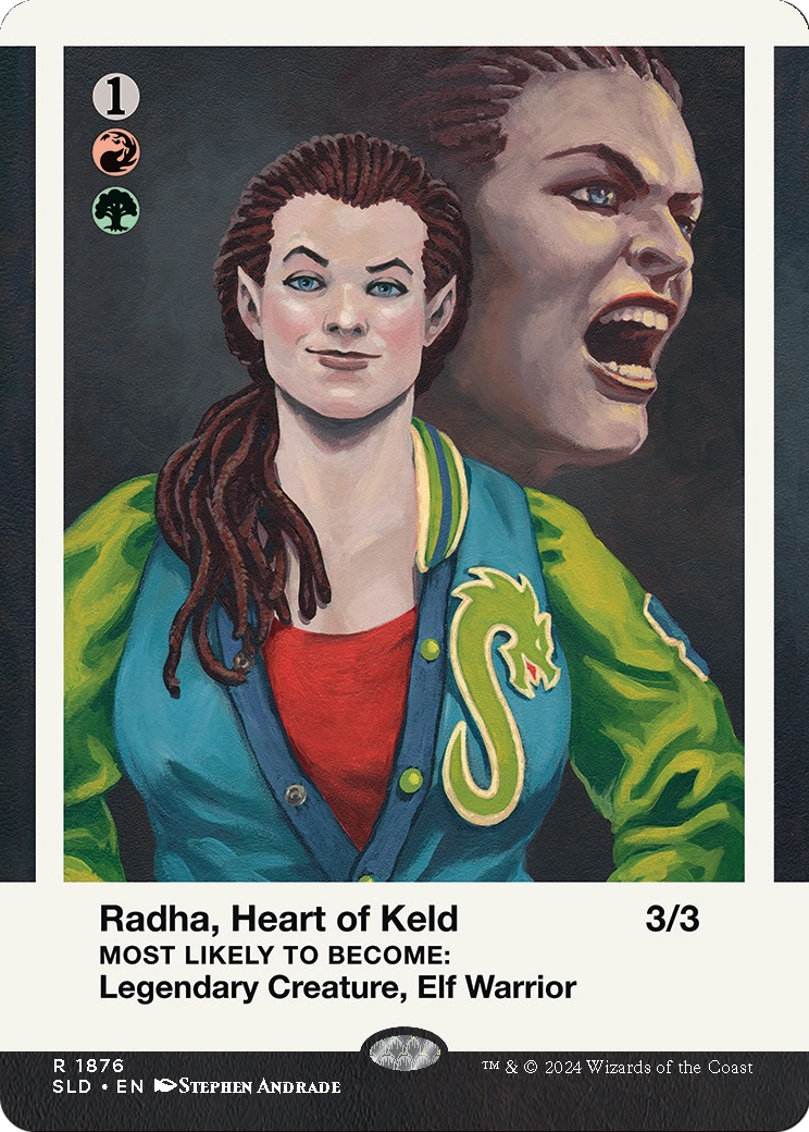Radha, Heart of Keld (SLD-1876) - Secret Lair Drop (Borderless)