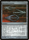Serrated Arrows (FNM-) - Friday Night Magic 2008 Foil