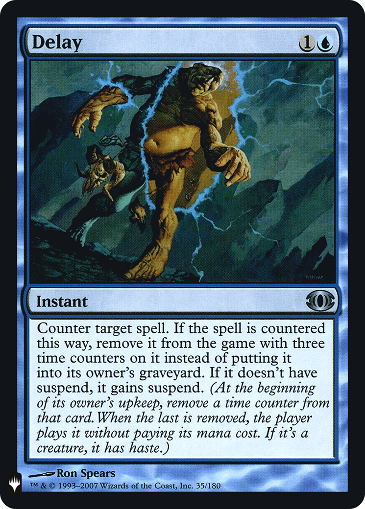 Delay (LIST-FUT-35) - The List Foil