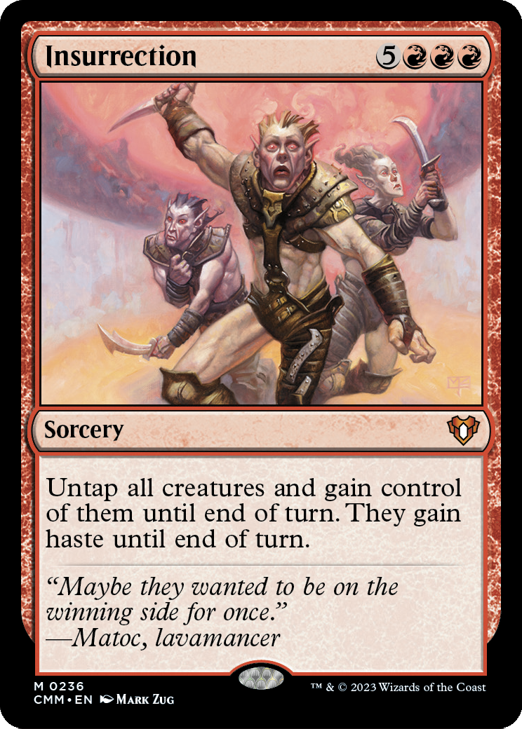 Insurrection (CMM-236) - Commander Masters Foil