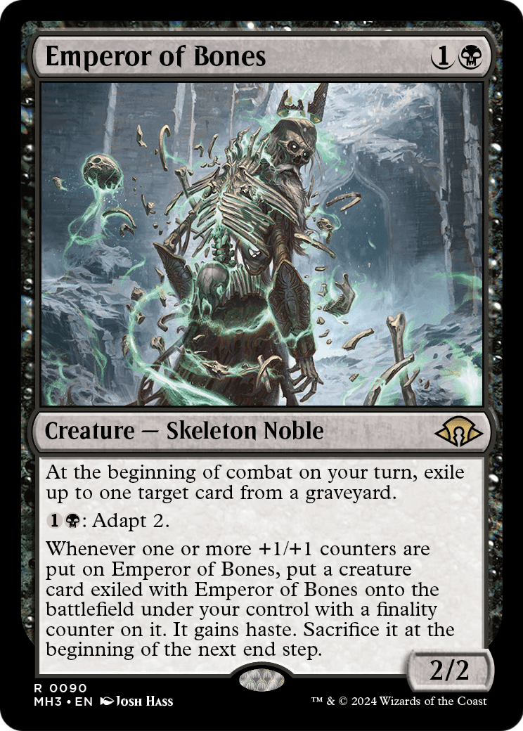 Emperor of Bones (MH3-090) - Modern Horizons 3 Foil