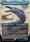 Eluge, the Shoreless Sea (Borderless) (BLB-288) - Bloomburrow: (Showcase)