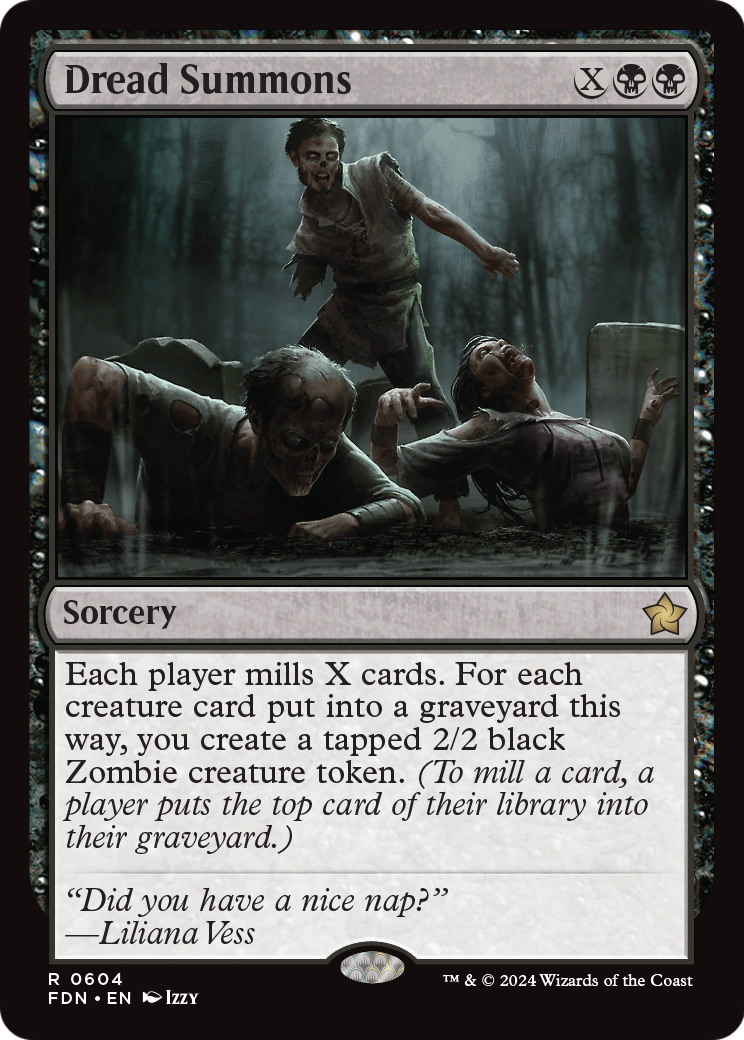 Dread Summons (FDN-604) - Foundations