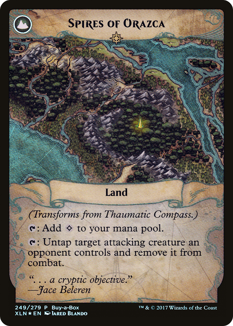 Thaumatic Compass (BABP-249) - XLN Treasure Chest: (compasslanddfc) Foil