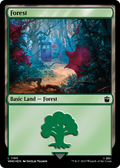 Forest (1165) (Surge Foil) (WHO-1165) - Doctor Who Foil