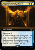 Regenerations Restored (Extended Art) (Surge Foil) (WHO-1026) - Doctor Who: (Extended Art) Foil