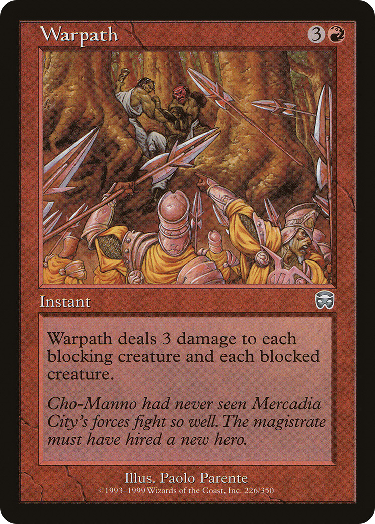 Warpath (MMQ-226) - Mercadian Masques