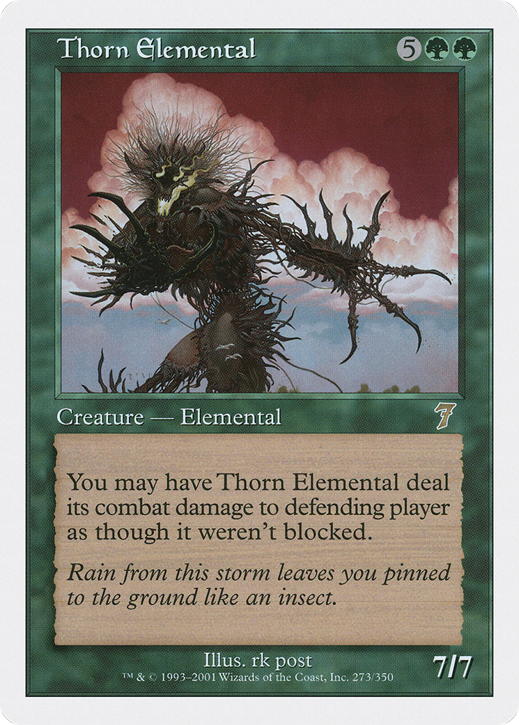 Thorn Elemental (7ED-273) - 7th Edition