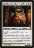 Opal-Eye, Konda's Yojimbo (BOK-017) - Betrayers of Kamigawa