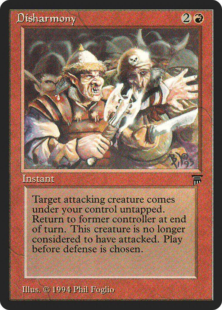 Disharmony (LEG-) - Legends