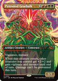 Pyrewood Gearhulk (Borderless) (DFT-352) - Aetherdrift Foil