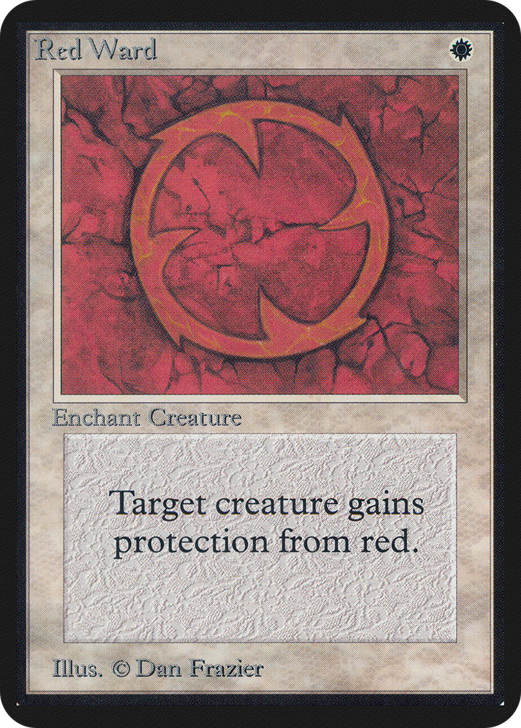 Red Ward (LEA-) - Limited Edition Alpha