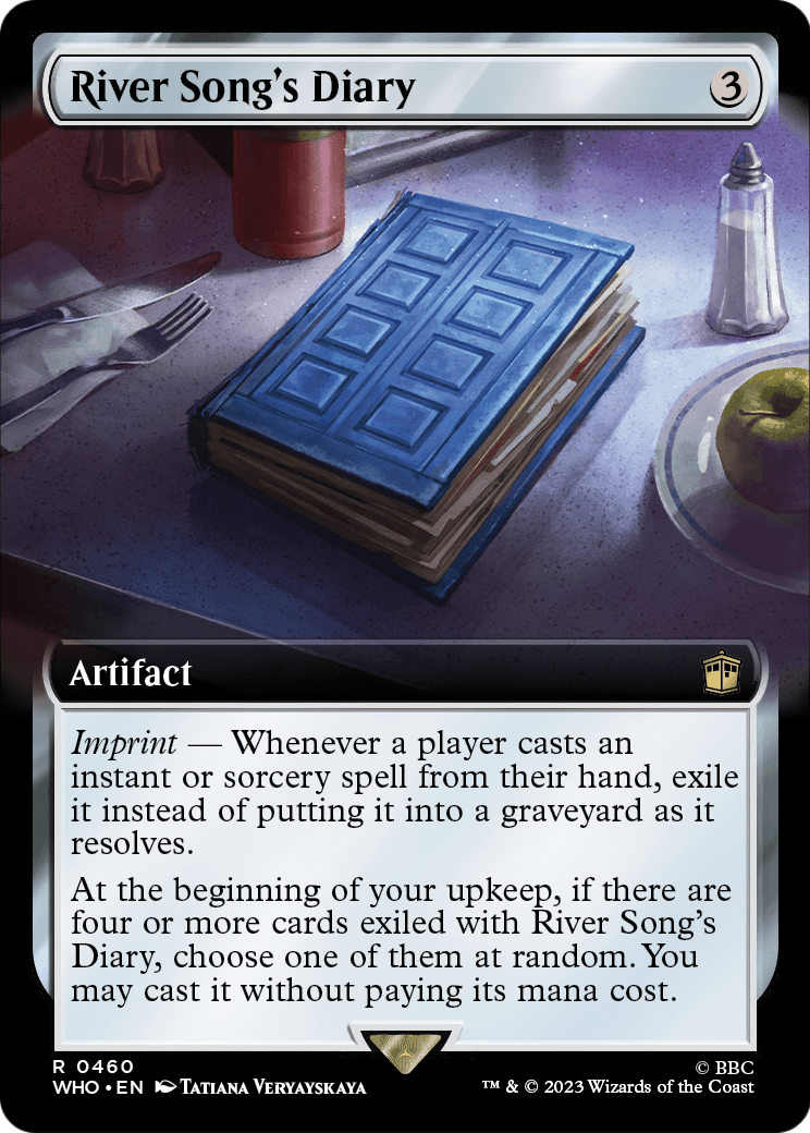 River Song's Diary (Extended Art) (WHO-460) - Doctor Who: (Extended Art)