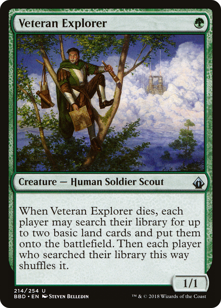 Veteran Explorer (BBD-214) - Battlebond Foil