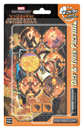 Heroclix: Wheels Of Vengeance Dice and Token
