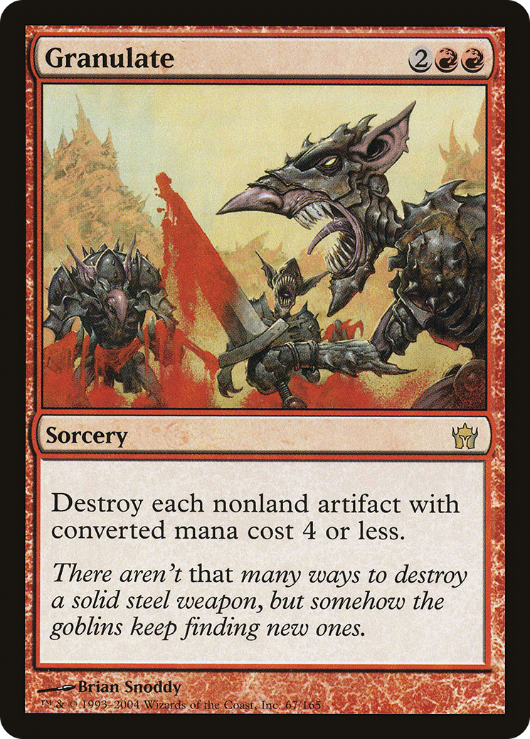 Granulate (5DN-067) - Fifth Dawn Foil