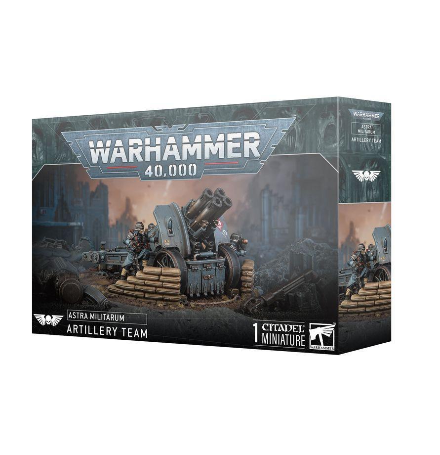 Warhammer 40k Astra Militarum: Krieg Artillery Team