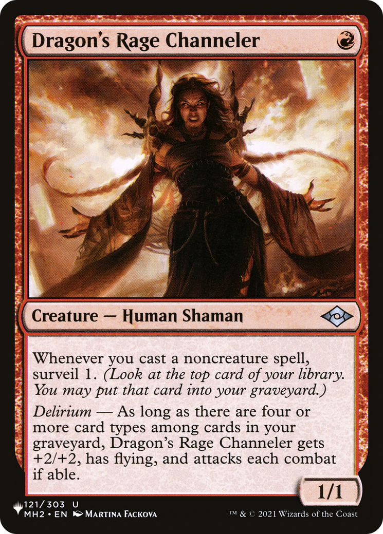 Dragon's Rage Channeler (LIST-MH2-121) - The List