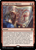 Guff Rewrites History (CMM-737) - Commander Masters