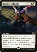 Promise of Loyalty (Extended Art) (C21-348) - Commander 2021: (Extended Art)