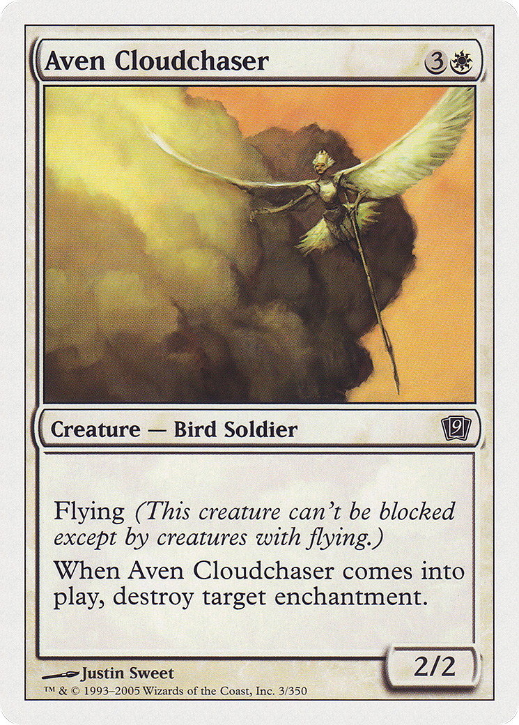 Aven Cloudchaser (9ED-003) - 9th Edition Foil