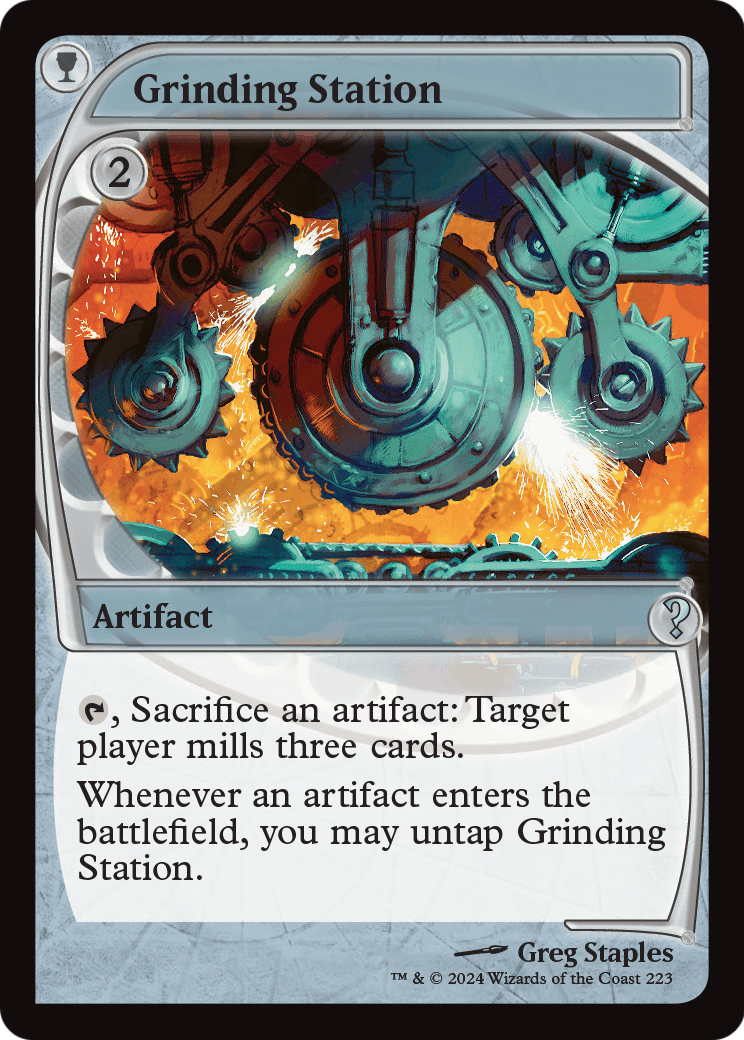 Grinding Station (Future Sight) (MB2-223) - Mystery Booster 2 Foil